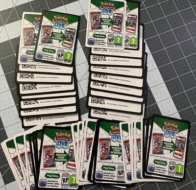 20 for $2 Pokemon TCG Live unused online Code cards - See Description!