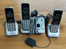Vtech Expandable Three Handset Cordless Phone System CS6429-3