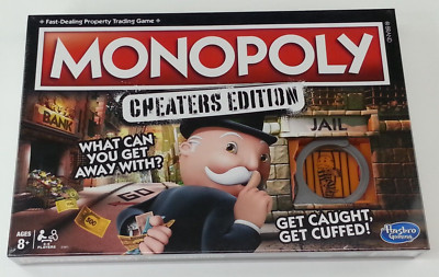 Brand New Sealed Monopoly Game Cheaters Edition Board Game