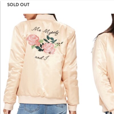MISGUIDED BOMBER JACKET WOMEN SIZE 2