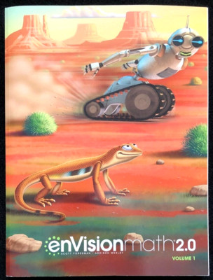 4th Grade - EnVision Math 2.0 - STUDENT WORKBOOK  (Vol. 1)  (2017, Pearson)