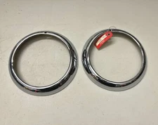 1949-50 Ford Custom Outer Headlight Ring Holder Deluxe Tudor Convertible Door 49