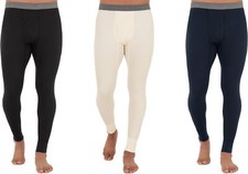 Fruit of the Loom Men's Waffle Thermal Bottoms Long Johns Underwear