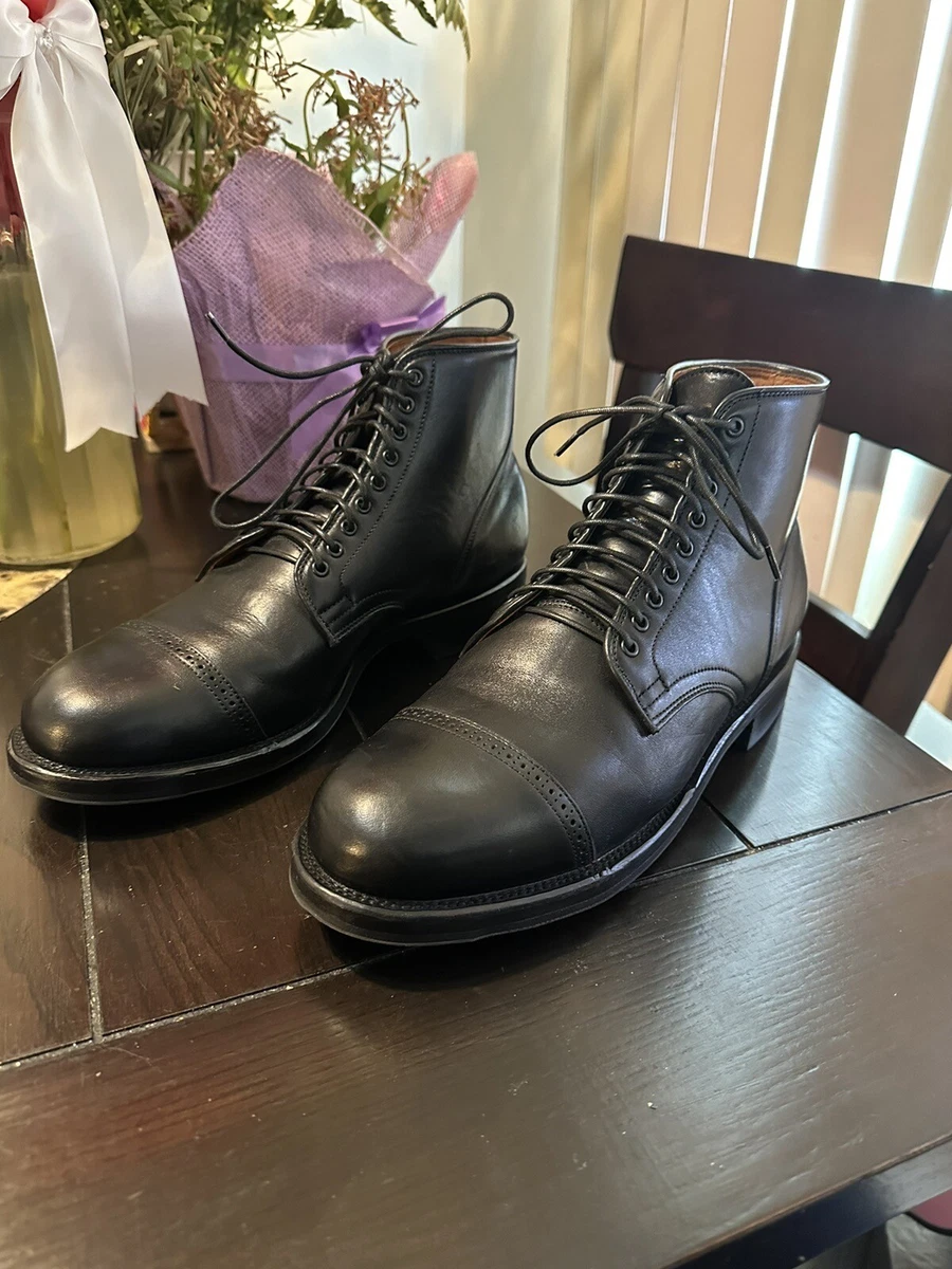 Viberg black outlet shell cordovan