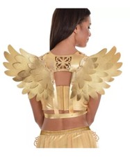 Golden Angel Club Wings Harness - Costume Accessory - One Size