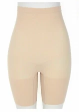 SPANX S1004 High Waist Soft Nude Higher Power Tummy Control Shorts  Size Medium