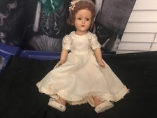 VINTAGE COMPOSITION DOLL ANNE SHIRLEY ANTIQUE