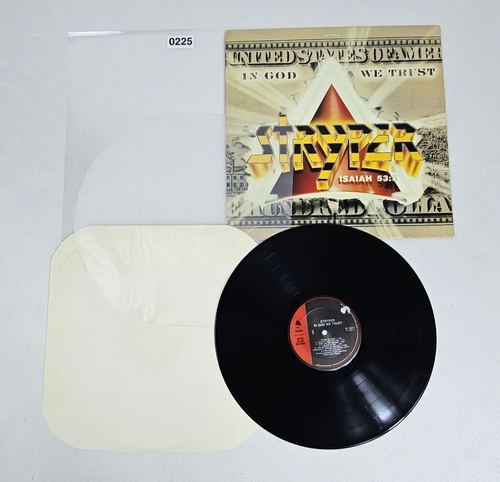 Stryper "In God We Trust" 1988 Vinyl Lp ~Super RARE~ "Club Edition" w/Insert! - Picture 8 of 24