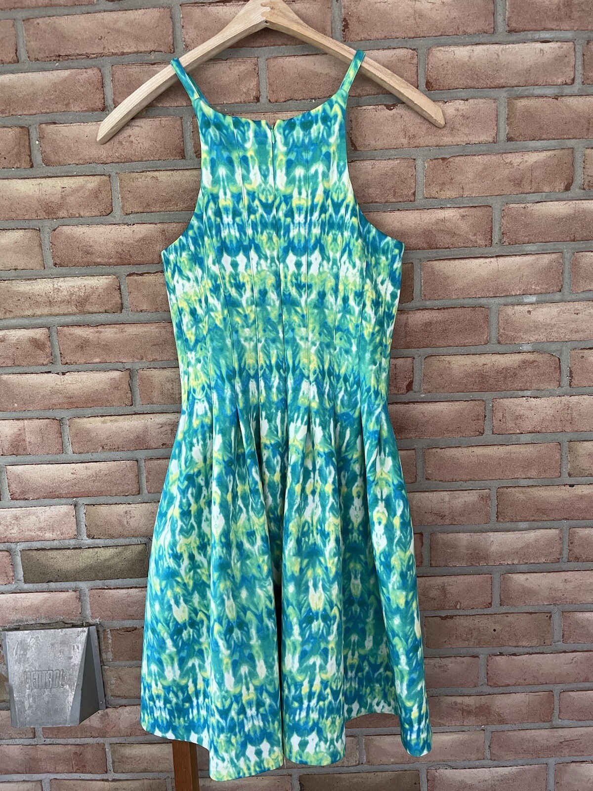 CALVIN KLEIN Multi-colored Spaghetti Strap Lined … - image 2