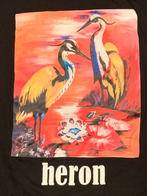 Heron Preston Long Sleeve Shirt XL Made in Italy Creative Organic