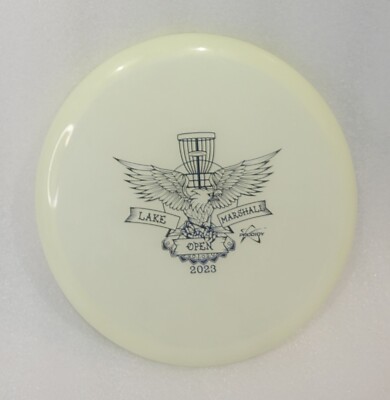 Prodigy M4 400 Glow Plastic Disc Golf Disc Lake Marshall Open 2023 Stamp 179 G