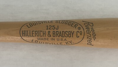 Mickey Mantle Vintage Louisville Slugger 125J Powerized Baseball