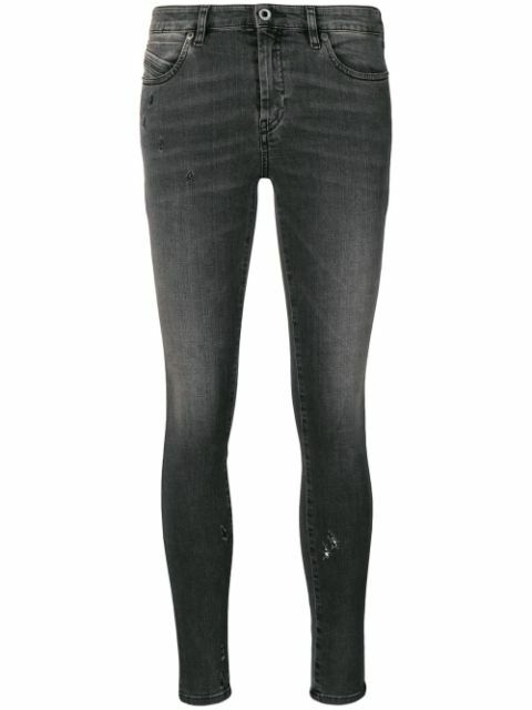 DIESEL Straight Jeans サイドジップ 28 DIESEL Straight Jeans with Side Zip, size 28