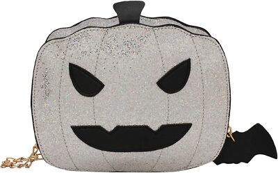 QZUnique Halloween Purses Gothic Novelty Shoulder Bag Pumpkin Coffin 