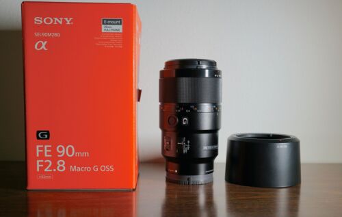SONY just focus macro lens FE 90 mm F2.8 Macro G OSS E mount full size for SEL90