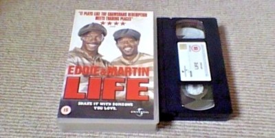 LIFE UNIVERSAL UK PAL VHS BIG BOX VIDEO 1999 Eddie Murphy Martin Lawrence