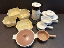 Vintage Chilton Children's Plastic Dishes, Like Corning,  A Few Others...
