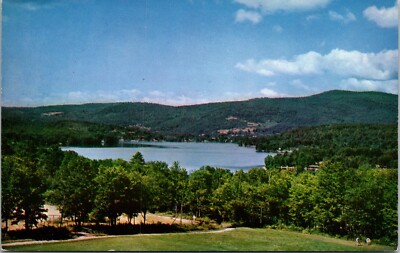  Lake Fairlee From East Road Ely Vermont VT Postcard Nature Scene Chrome