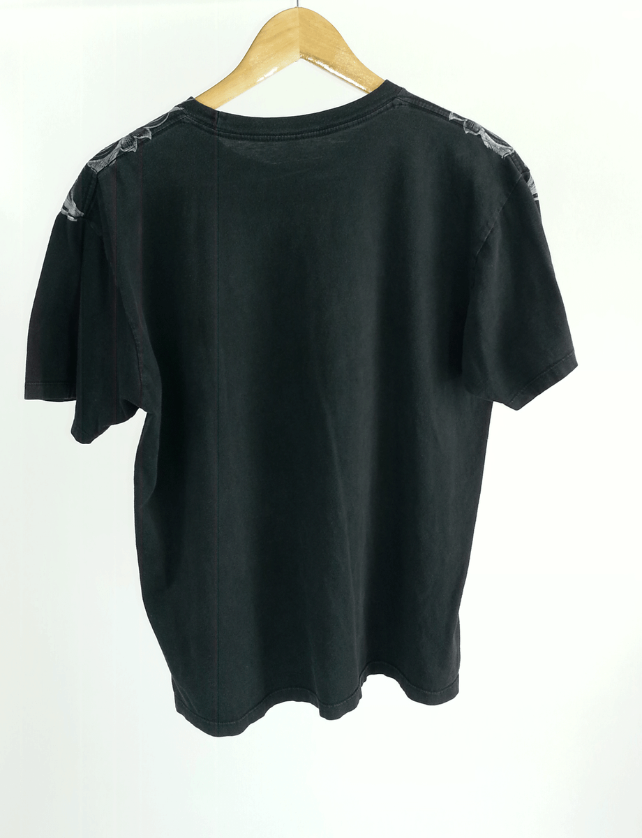 AC/DC Black Ice L Graphic T-Shirt Crew Neck AC/DC Tee Shirt Angus