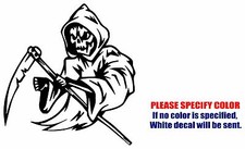 GRIM REAPER Graphic Die Cut decal sticker Car Truck Boat Window Bumper Wall 9"