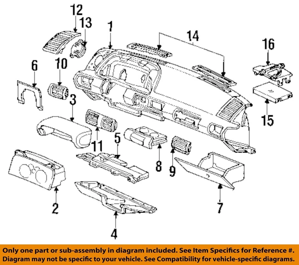 Used Speedometer Gauge fits: 1993 Chevrolet Cavalier w/tachometer 6-191 3.1L clu - Image 3 of 4
