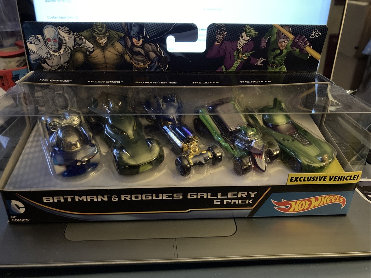 Hot Wheels Batman & Rogues Gallery 5 Pack 2015 {HWB1} | eBay