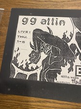 GG Allin | eBay GG Allin | eBay