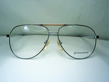 Snauwaert eyeglasses Aviator Gold Platinum plated Titanium alloy frames NOS