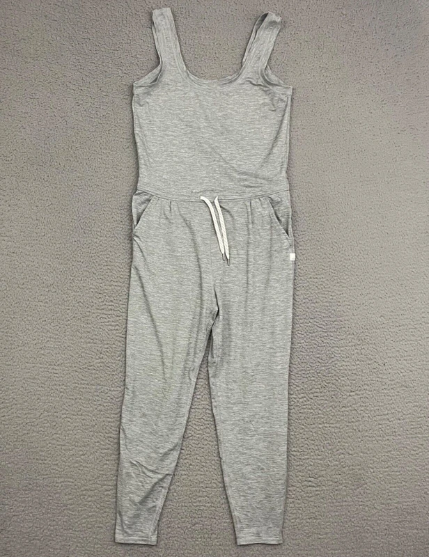 vuori lux at ease heather full length sleeveless 