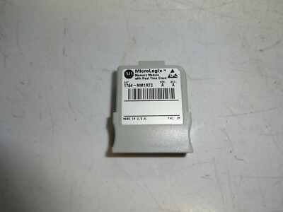 Micrologix 1500 1764-mm1rtc Memory with Real Time Clock 80 Sold