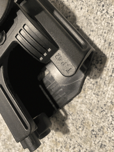 Orpaz T40 Comp w/ Glock 19 Holster with Light for Right-Handed - Picture 5 of 8