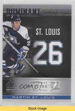 2020 SP Signature Edition Legends Dominant Digits Martin St Louis HOF READ 0mf9