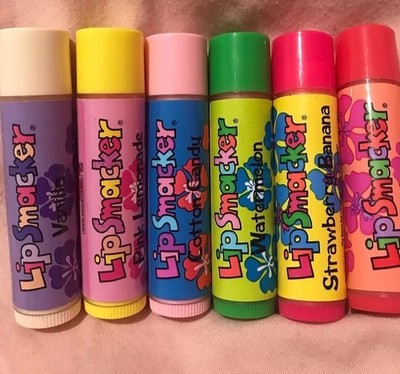 Rarität X6 Vintage Flower Lip Smacker Set