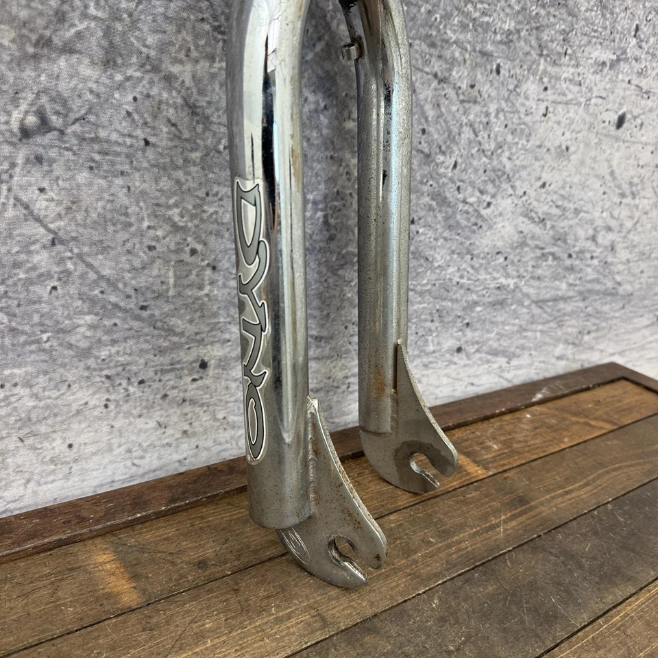 Vintage Dyno BMX FReestyel Fork Chrome Akisu GT Old School 20in 1in Threaded - Image 3 of 4