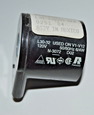 RANCO L130-32 REVERSING SOLENOID COIL 120V 50/60HZ V1-V12 6/4 Watt 25018800, NEW