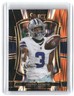 George Pickens 2025 Panini Select Black and Orange Prizm Shock