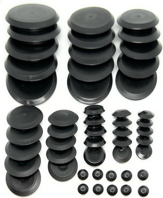 50pc PDR Plastic Hole Plugs Round Body Sheet Metal Automotive Paintless Dent Rep