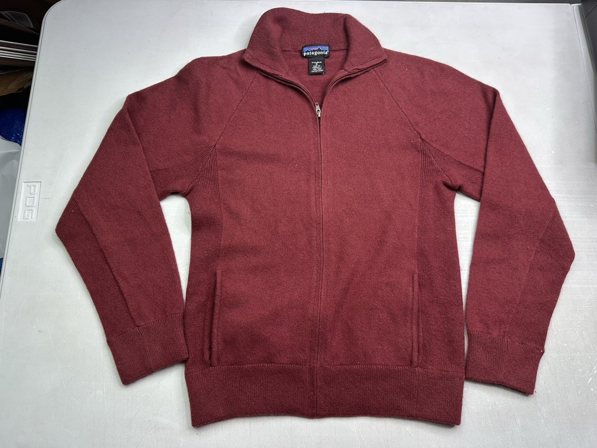VTG Patagonia Womens Holatta Cashmere Cardigan Sweater Small Full