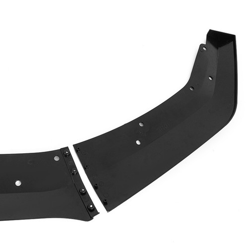 ABS Front Body Bumper Splitter Lip Spoiler For Ford Mustang GT 2024+ Gloss Black - Picture 15 of 15