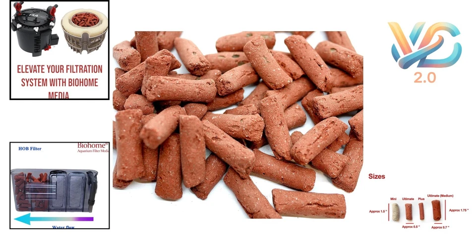 2 LB Granules of Filter Media – Ideal for Aquatic Species & Clarity - Image 2 of 4