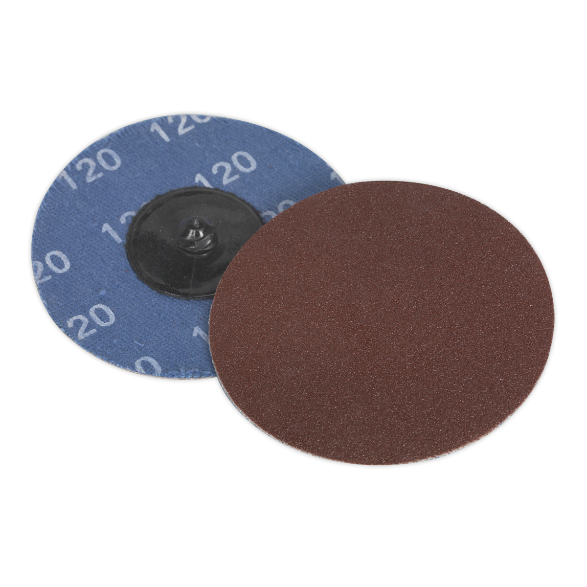 Quick-Change Sanding Disc Ø75mm 120Grit Pack of 10
