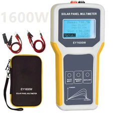 Solar Panel MPPT Tester 1600W, AIMOEST Photovoltaic Multimeter Solar Power Meter