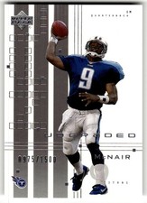 2000 UD Graded Steve McNair #/1500 #87