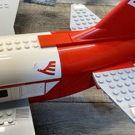 LEGO CITY - 3182 Airport w/ Box - No Manual - Missing 2 Stickers Complete Set