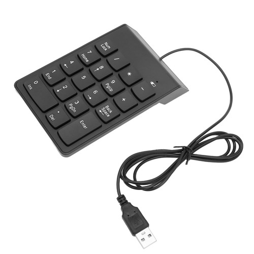 Numeric Keypad 18 Keys Usb2.0 Plug And Play Ergonomic Design Size Nonslip ESE - Picture 11 of 22