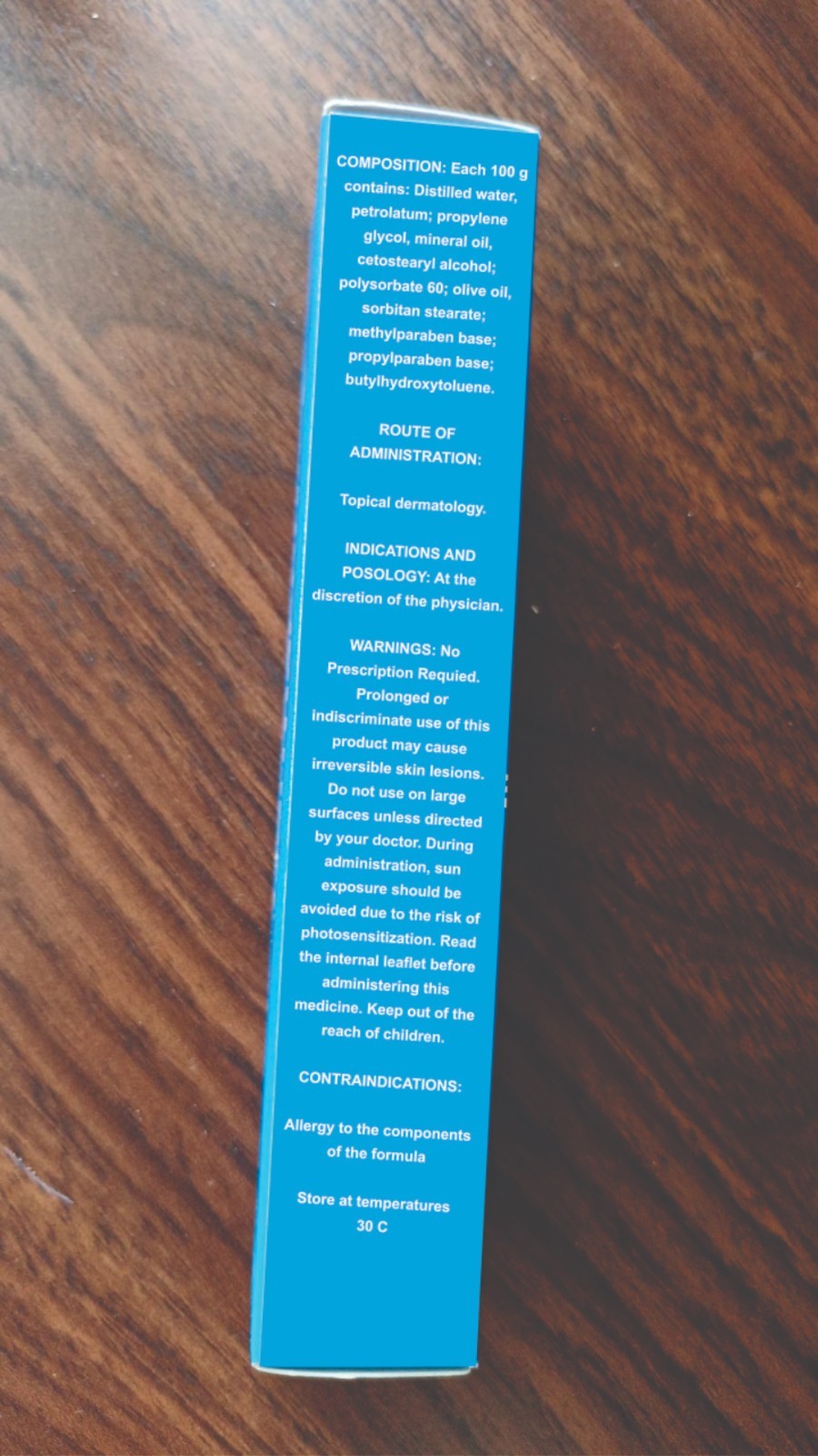 Psoriasis, Dermatitis, Eczema - Cream Treatment 15g -  Dermo 0.05  MEDIHEALTH