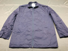 Vintage Royal Navy Windproof Jacket 170/100 Blue British Military Smock RN