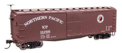 Walthers HO 40' Double Sheathed Wood Boxcar Northern Pacific NP #11266 910-40185 | Zustand: New