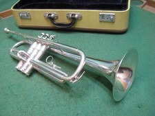 Skylark Pro Model Silver Trumpet - WoW  Reconditioned - Original Case  1 MP