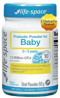 Life-Space 60 Grams, for 0-36 Month Baby, 7.5 Billion CFU  Multi Strain, Bala...